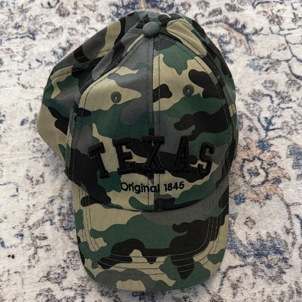 Camouflage Texas Cap